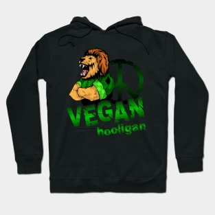 Vegan hooligan - Lion Hoodie